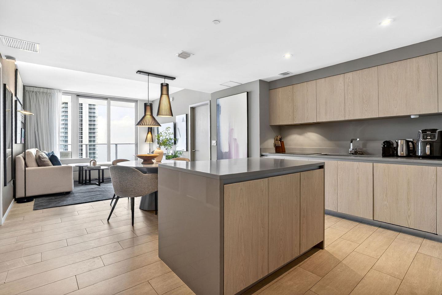 Secondary kitchen view