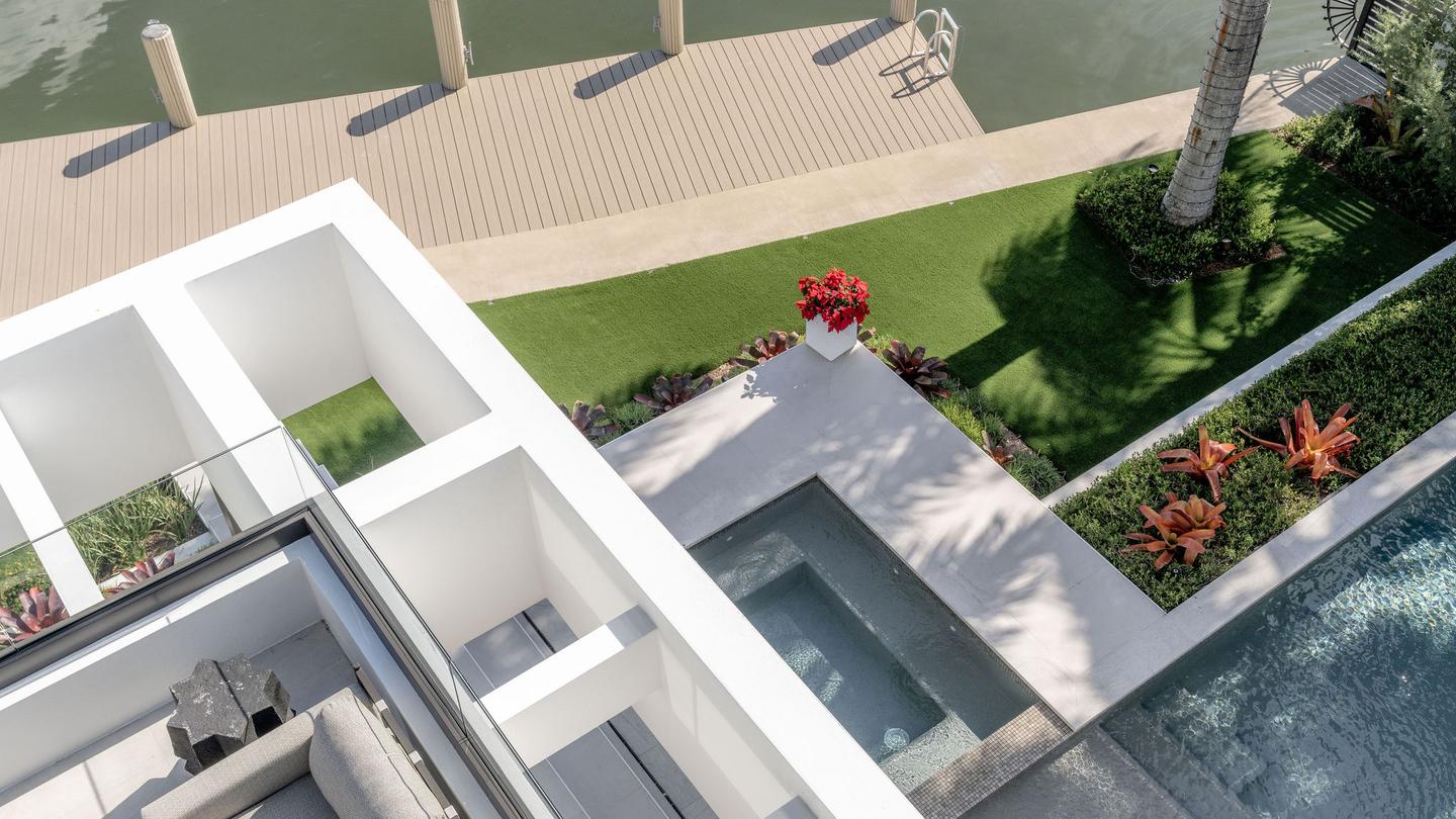 Dock and garden
