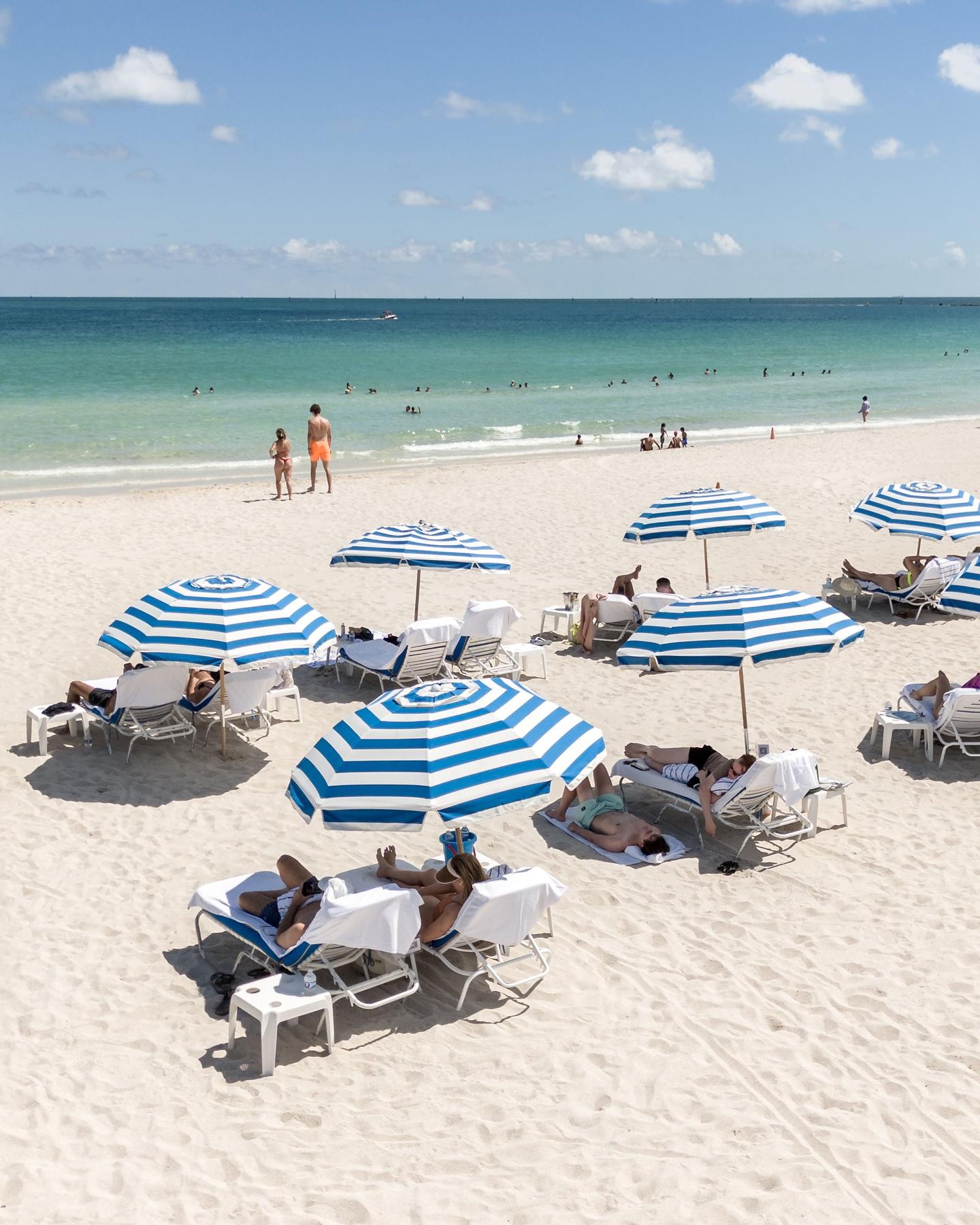 South Beach aerial overview